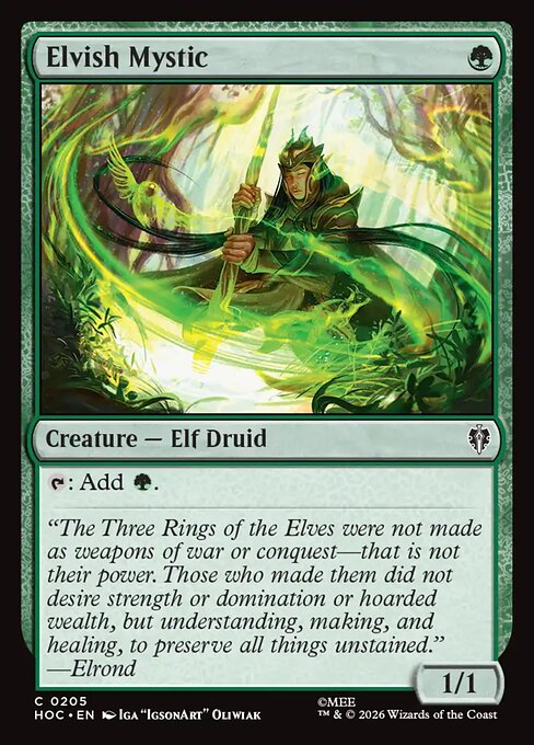 Elvish Mystic (205)