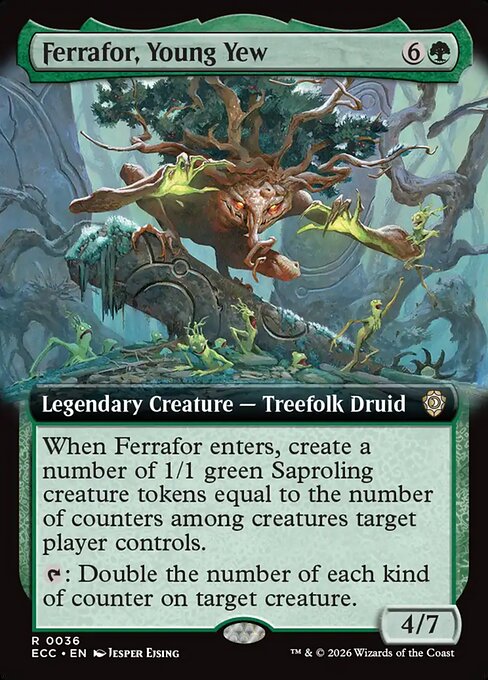 Ferrafor, Young Yew (36) - EXTENDED ART
