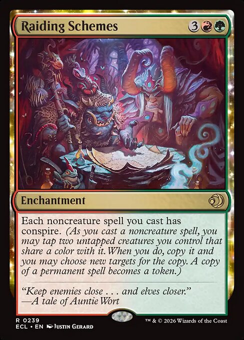 Raiding Schemes (239) (Foil)