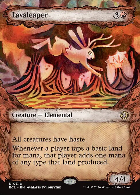 Lavaleaper (318) - BORDERLESS (Foil)