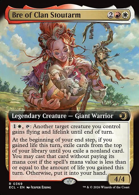 Bre of Clan Stoutarm (369) - EXTENDED ART