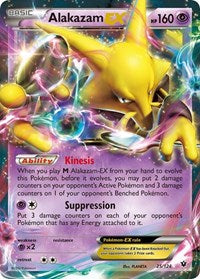 Alakazam EX - 25/124 (Holofoil)