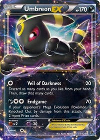 Umbreon EX - 55/124 (Holofoil)