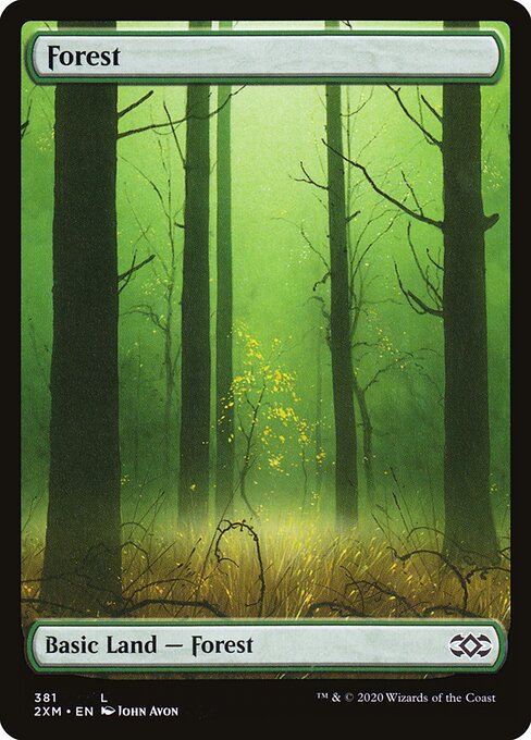 Forest (381) - FULL ART