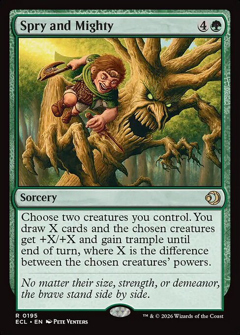 Spry and Mighty (195) (Foil)