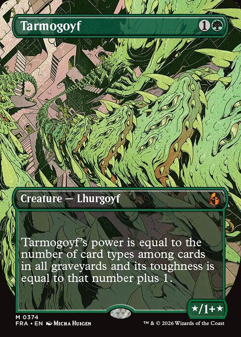 Tarmogoyf (374) - BORDERLESS