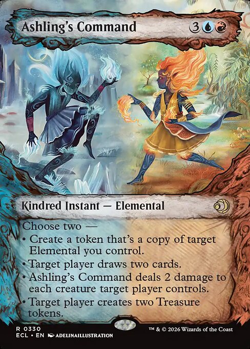 Ashling's Command (330) - BORDERLESS (Foil)