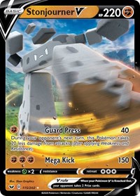 Stonjourner V - 115/202 (Holofoil)