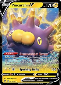 Pincurchin V - 072/192 (Holofoil)