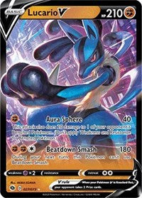 Lucario V - 27/73 (Holofoil)