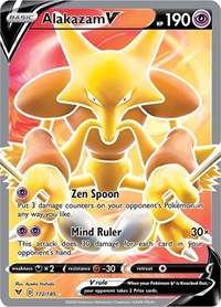 Alakazam V (Full Art) - 172/185 (Holofoil)