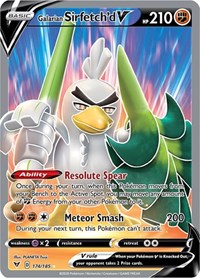 Galarian Sirfetch'd V (Full Art) - 174/185 (Holofoil)