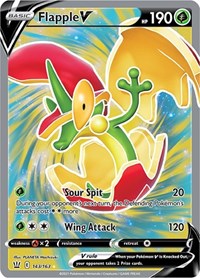 Flapple V (Full Art) - 143/163 (Holofoil)