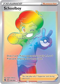 Schoolboy (Secret) - 276/264 (Holofoil)