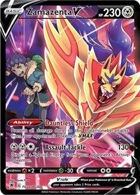 Zamazenta V - TG22/TG30 (Holofoil)