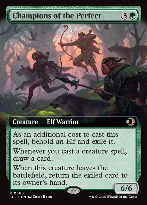 Champions of the Perfect (365) - EXTENDED ART