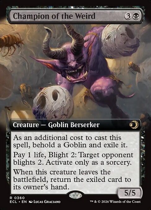 Champion of the Weird (360) - EXTENDED ART