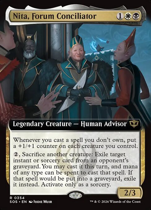 Nita, Forum Conciliator (354) - EXTENDED ART (Foil)
