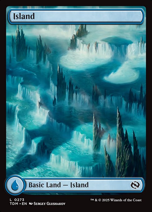 Island (273) - FULL ART (Foil)