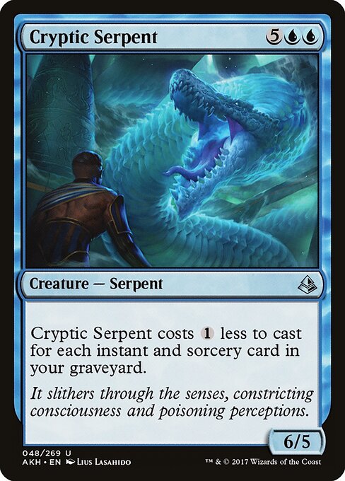 Cryptic Serpent (48) (Foil)