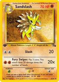 Sandslash - 41/62 (1st Edition)