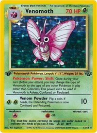 Venomoth - 13/64 (Unlimited Holofoil)