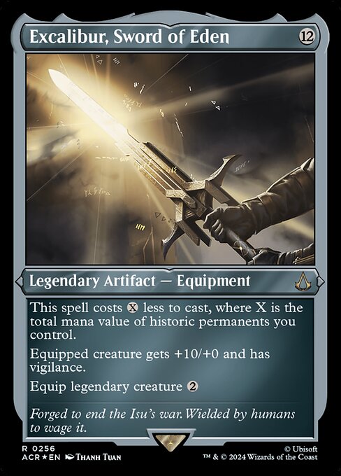 Excalibur, Sword of Eden (256) (Etched)