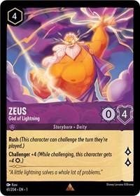 Zeus - God of Lightning - 61/204