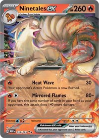 Ninetales ex - 038/165 (Holofoil)