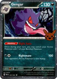 Gengar (Cosmos Holo) - 057/091 (Holofoil)