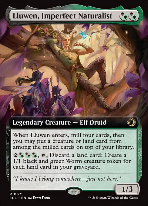 Lluwen, Imperfect Naturalist (375) - EXTENDED ART