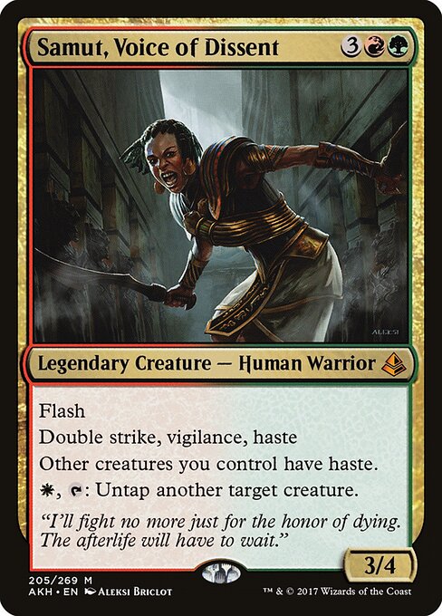 Samut, Voice of Dissent (205)