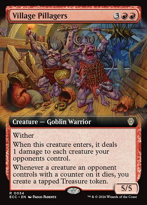 Village Pillagers (34) - EXTENDED ART