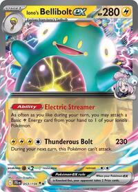 Iono's Bellibolt ex - 053/159 (Holofoil)