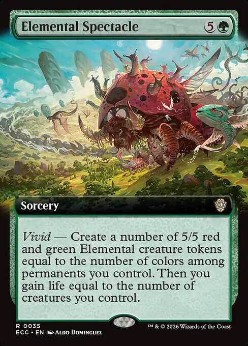 Elemental Spectacle (35) - EXTENDED ART