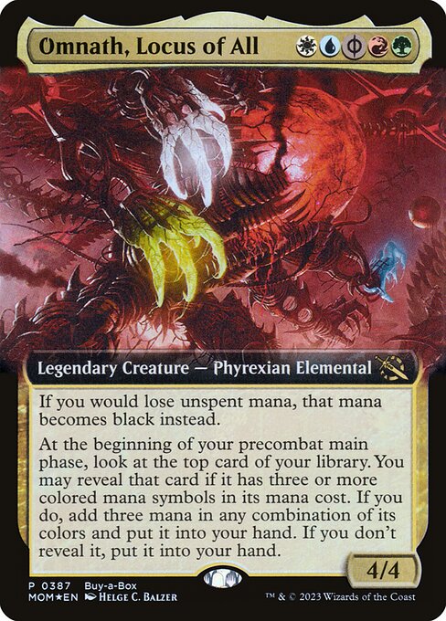 Omnath, Locus of All (387) - EXTENDED ART (Foil)