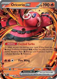 Oricorio ex - 018/094 (Holofoil)