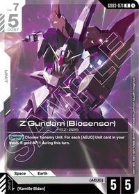 Z Gundam (Biosensor) - GD03-071 (Holofoil)