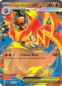 Mega Emboar ex - 031/217 (Holofoil)