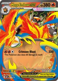 Mega Emboar ex - 035 (Holofoil)