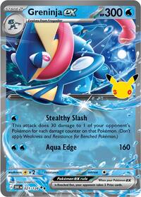 Greninja ex - 021/128 (Holofoil)