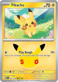 Pikachu - 047/128 (Holofoil)