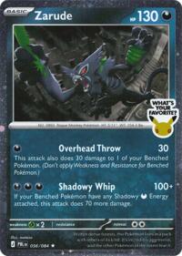 Zarude (What's Your Favorite Stamp) - 056/084 (Holofoil)