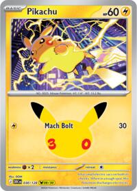 Pikachu - 030/128 (Holofoil)