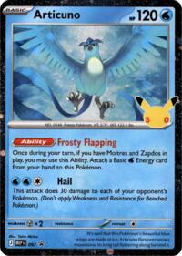 Articuno - 097 (30th Celebration) - 097 (Holofoil)
