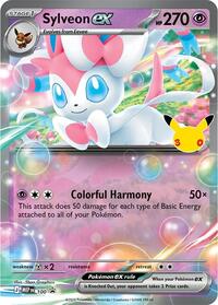 Sylveon ex - 100 (30th Celebration) - 100 (Holofoil)