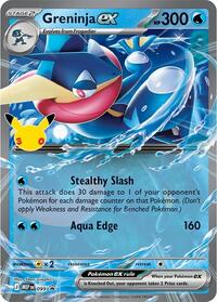Greninja ex - 099 (30th Celebration) - 099 (Holofoil)