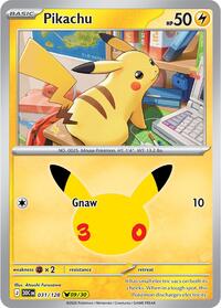 Pikachu - 031/128 (Holofoil)