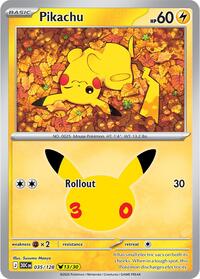Pikachu - 035/128 (Holofoil)