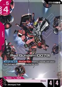 Red Gundam (0079) (C+) - ST13-010 (Holofoil)
